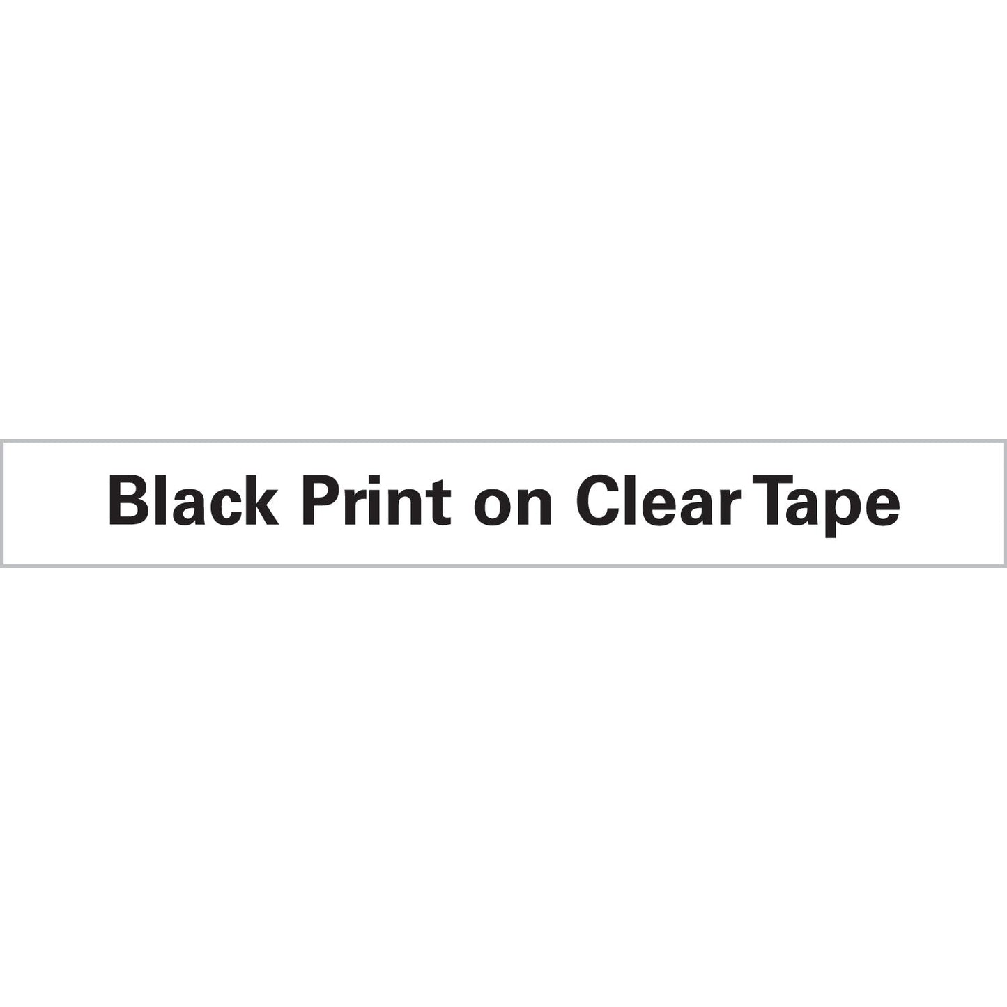 DYMO D1 High-Performance Polyester Removable Label Tape, 0.5" x 23 ft, Black on Clear