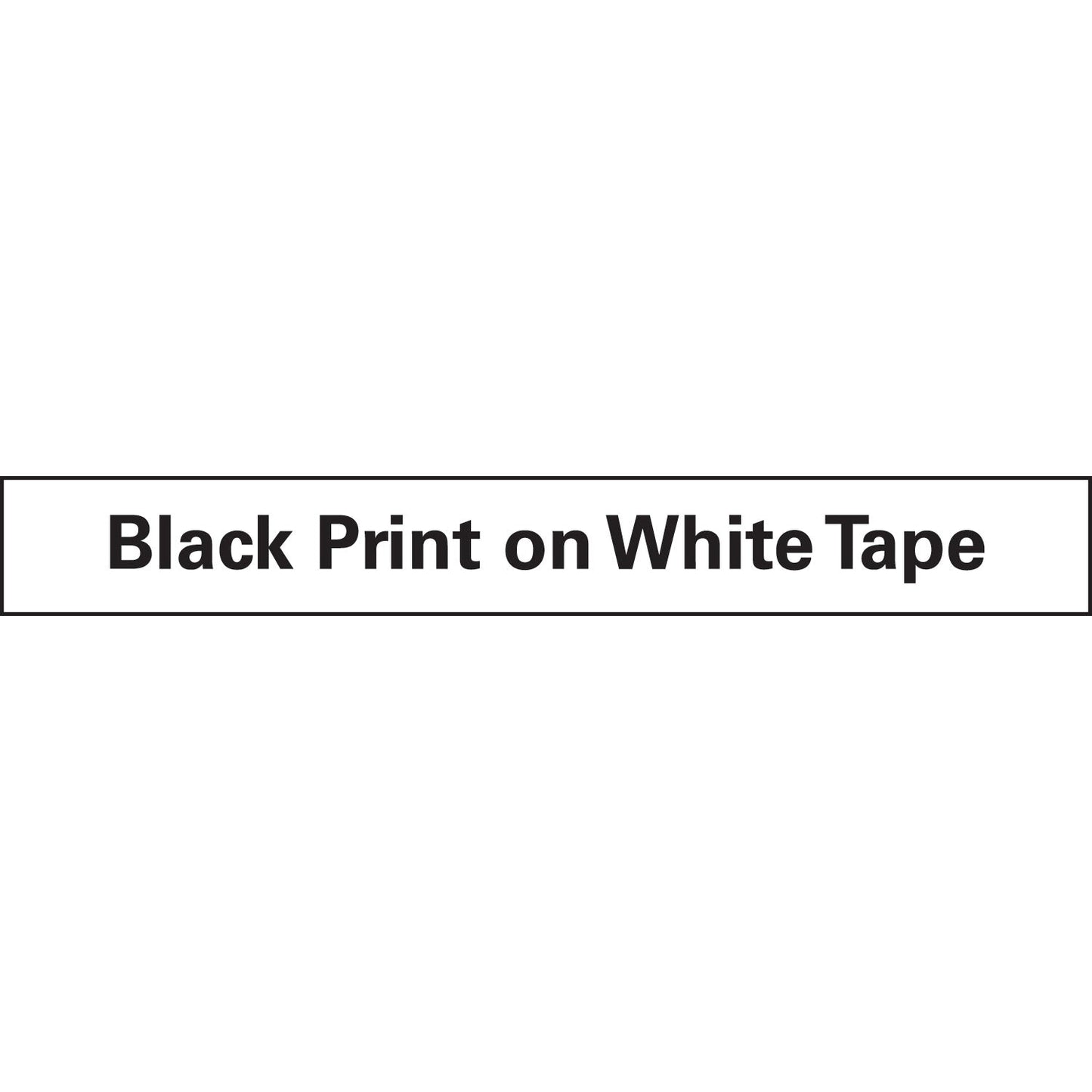 DYMO D1 High-Performance Polyester Removable Label Tape, 1" x 23 ft, Black on White