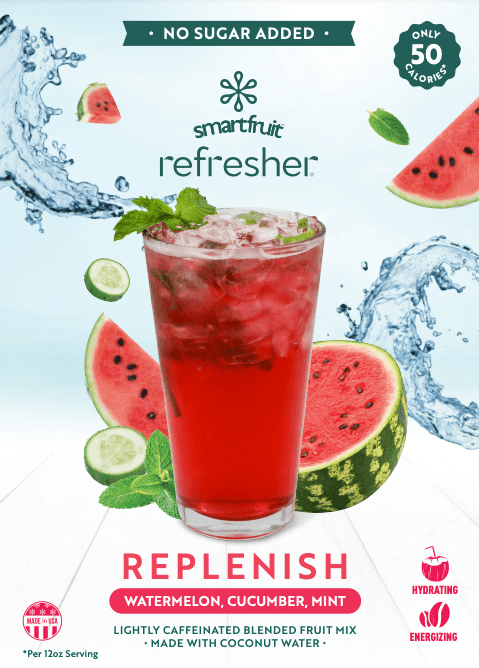 Smartfruit Replenish Refresher - Watermelon, Cucumber & Mint