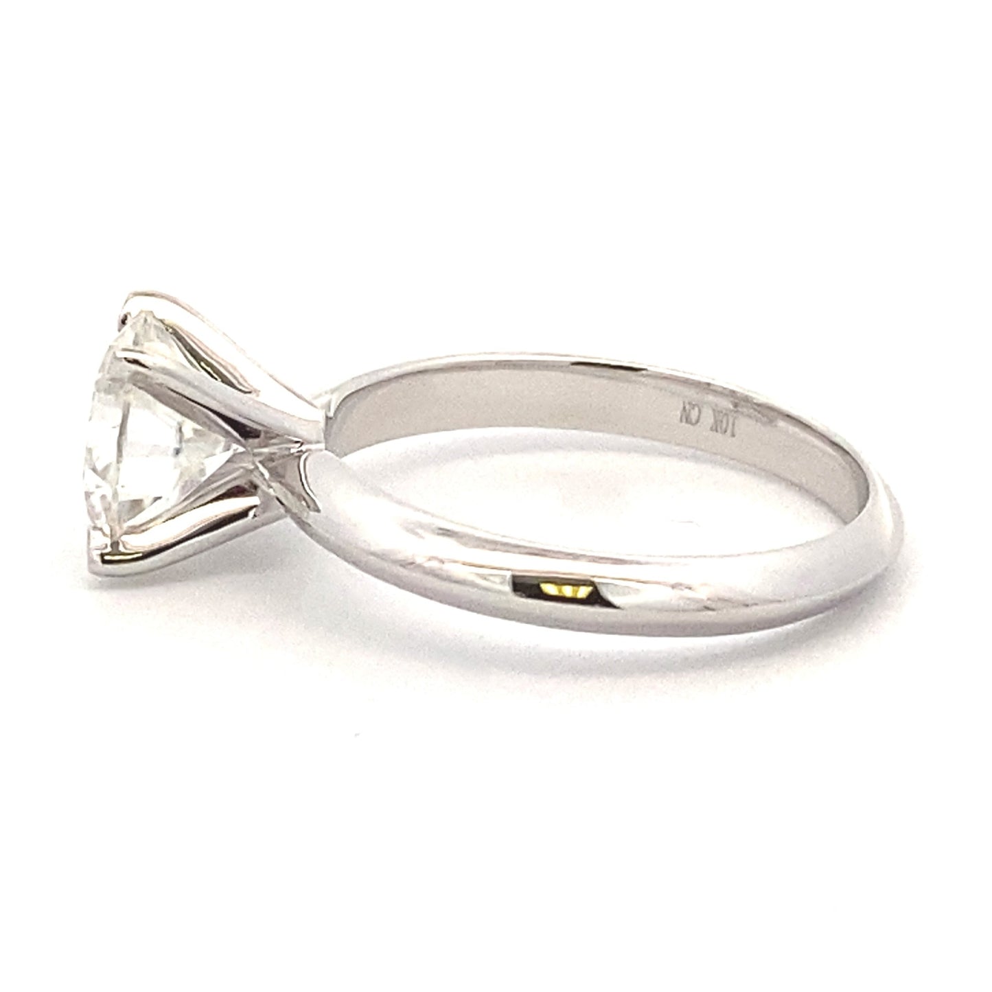 Natural 1.75ct Moissanite Sterling Silver