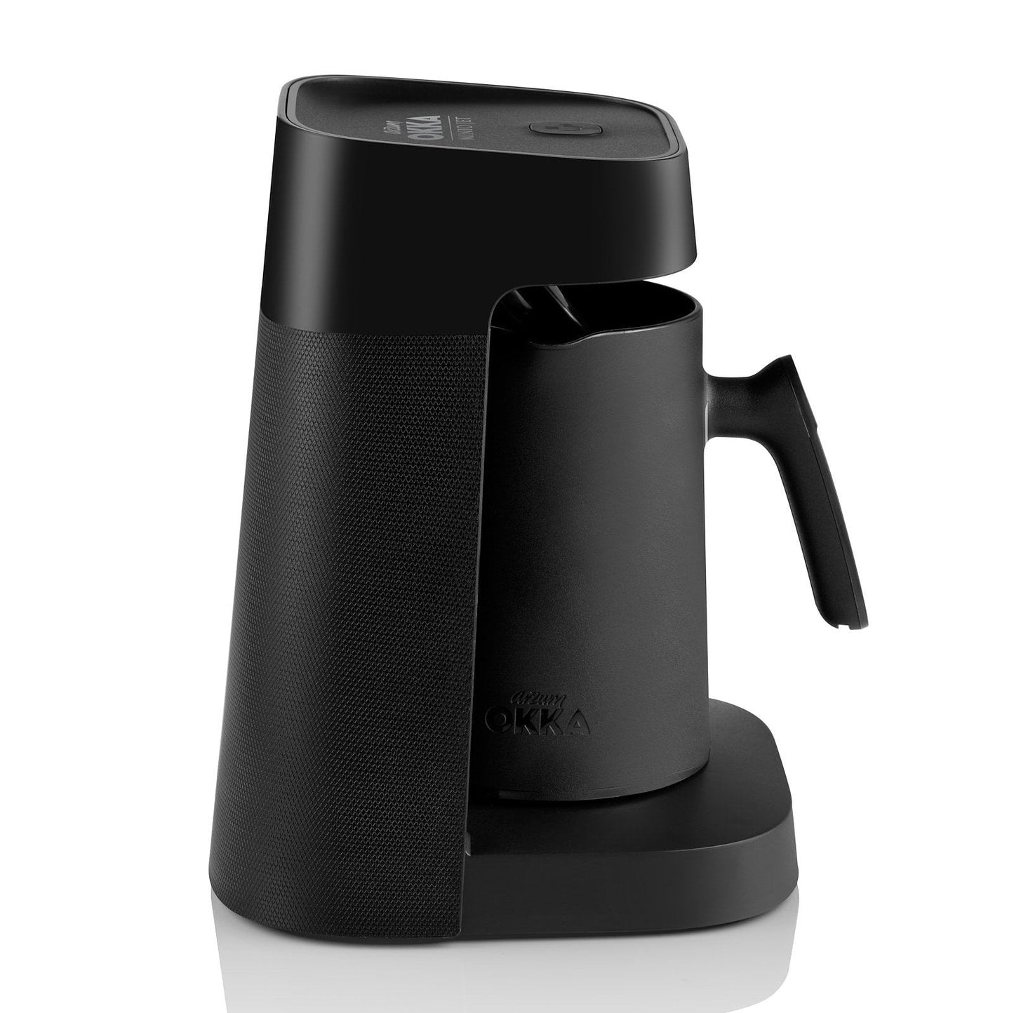 Arzum Okka Jet Automatic Turkish Coffee Maker, Black/Chrome, 5 Cups