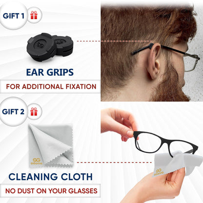 Eyeglass Nose Pads Grips  1 mm Adhesive Glasses Nose Grip Non Slip  Silicone Eyeglasses Nose Pads Anti Slip  Sunglass Nose Pads Bridge 1mm x 7mm x 16mm (6 Pairs Black)