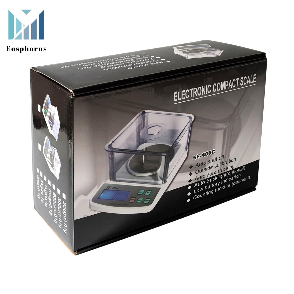 Ounce and Gram Scale 0.01g Accuracy Electronic Balance Digital Scale Digital Balance Lab Balance 600g – Windshield USB Charger AC DC Adapter Included