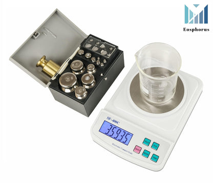 Ounce and Gram Scale 0.01g Accuracy Mass Balance Chemistry Digital Scale Electronic LCD Science Lab Laboratory Digital Scale   USB Charger and AC DC Adapter Included