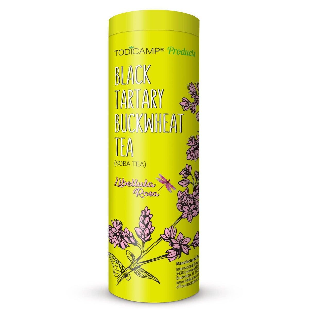 Tartary Buckwheat Tea   Insoluble Soba Tea by    Liver Detox Tea   Asian Detox Tea   Himalayan Tartary Buckwheat Soba Cha Tea   97servings (Black Tartary Buckwheat Tea)