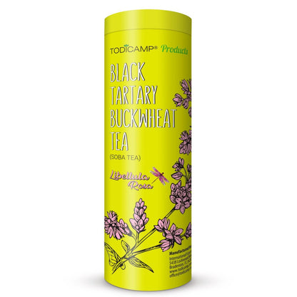 Tartary Buckwheat Tea   Insoluble Soba Tea by    Liver Detox Tea   Asian Detox Tea   Himalayan Tartary Buckwheat Soba Cha Tea   97servings (Black Tartary Buckwheat Tea)