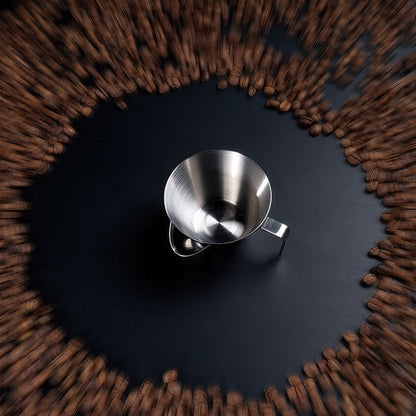 Stainless Steel Espresso Cup with Filter