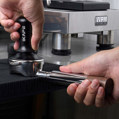 Openwork Bottomless Portafilter with High Extraction Basket