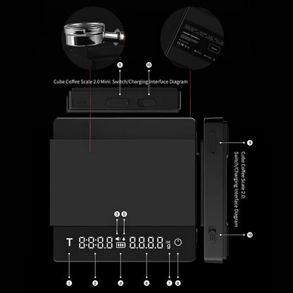 Espresso Mini Coffee Scale 2.0