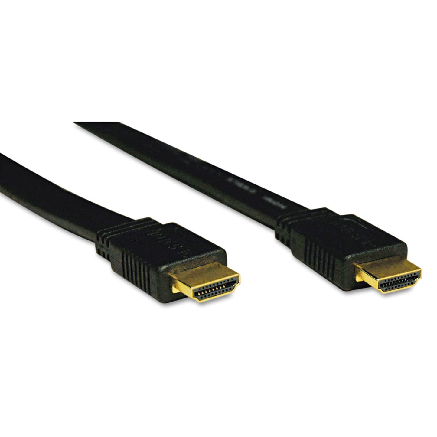 Tripp Lite High Speed HDMI Flat Cable, Ultra HD 4K, Digital Video with Audio (M/M), 6 ft, Black