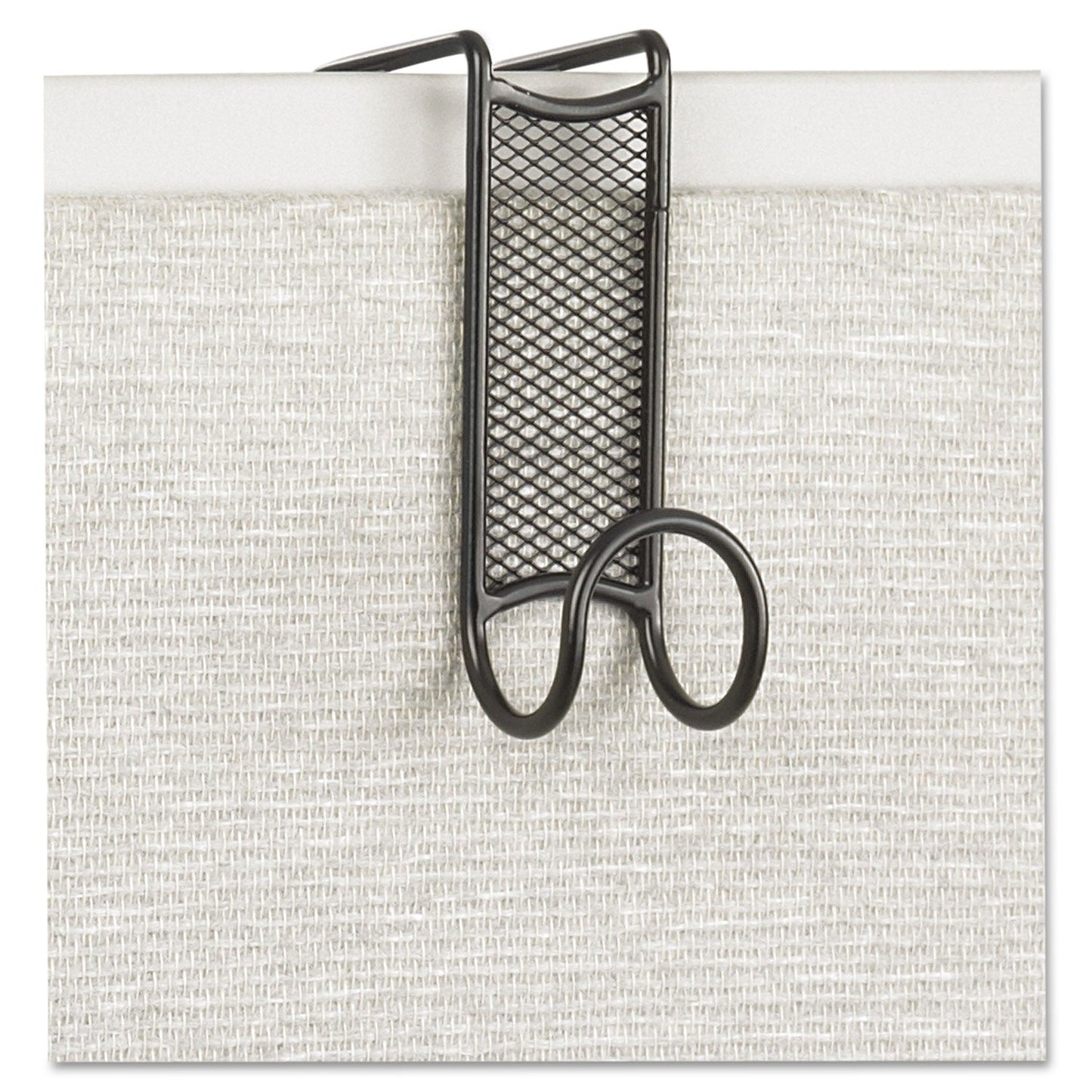 Safco Onyx Panel/Door Coat Hook, Steel