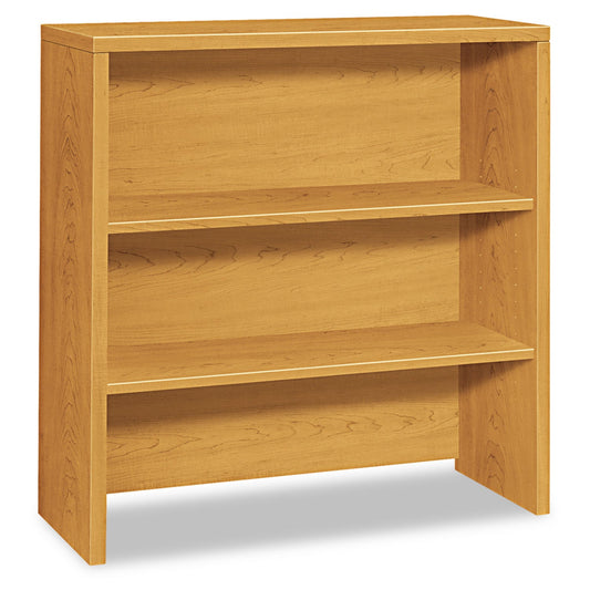 HON 10500 Series Bookcase Hutch, 36w x 14.63d x 37.13h, Harvest