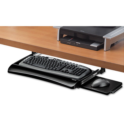 Fellowes Office Suites Underdesk Keyboard Drawer, 20.13w x 7.75d, Black