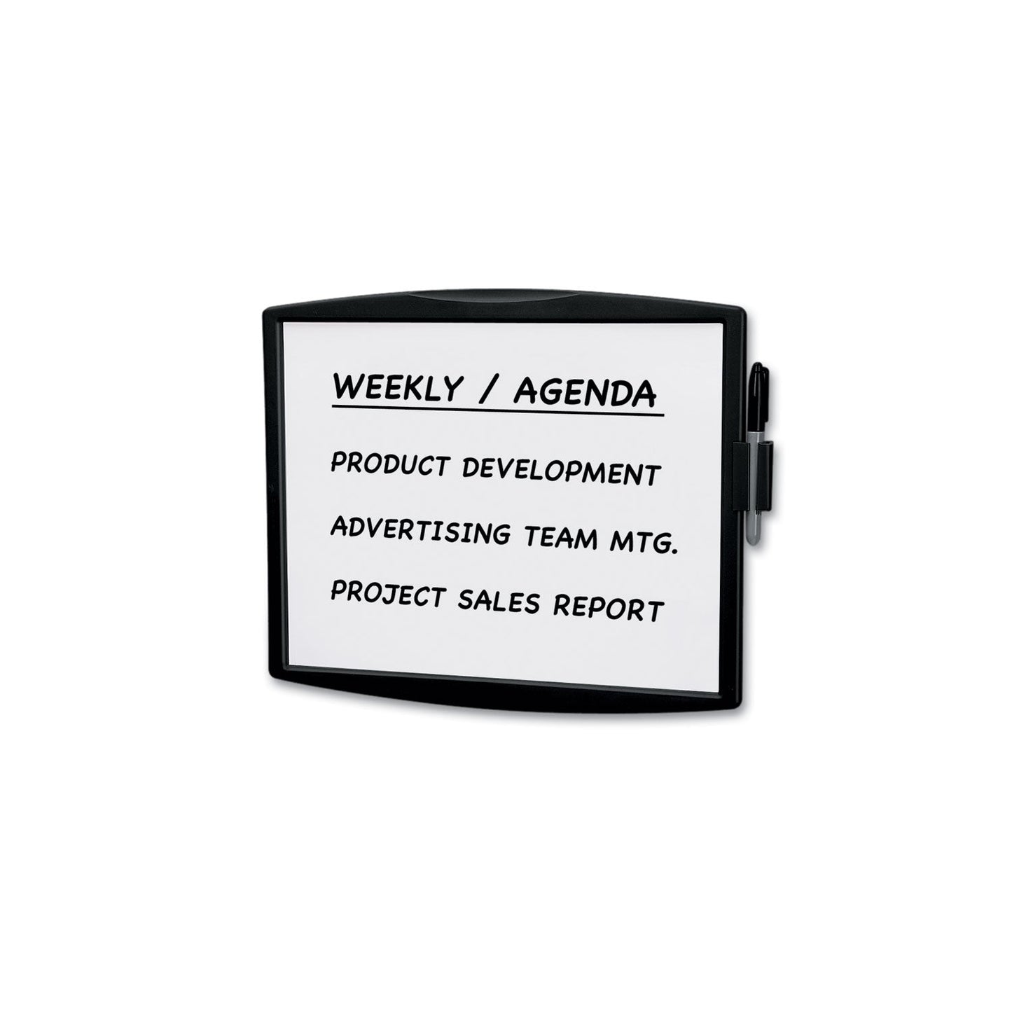 Fellowes Partition Additions Dry Erase Board, 15.38 x 13.25, Dark Graphite Frame