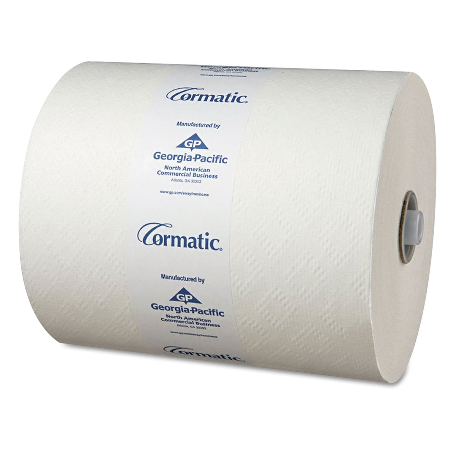 Georgia Pacific Hardwound Roll Towels, 8.25" x 700 ft, White, 6 Rolls/Carton