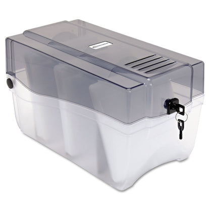Innovera CD/DVD Storage Case, Holds 150 Discs, Clear/Smoke