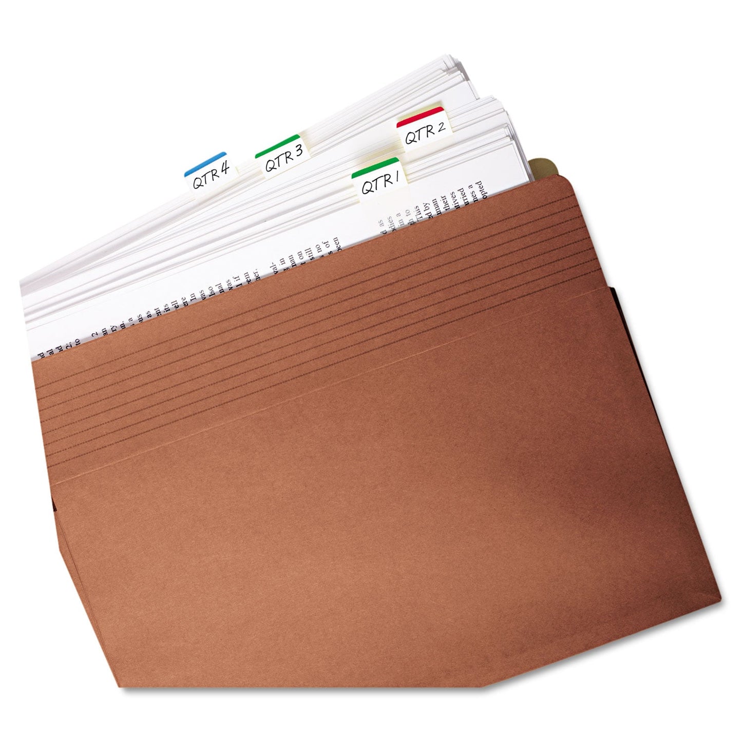 Post-it 1" Lined Tabs, 1/5-Cut, Lined, Assorted Colors, 1" Wide, 66/Pack