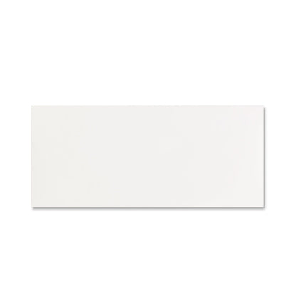 Office Impressions White Envelope, #10, Commercial Flap, Gummed Closure, 4.13 x 9.5, White, 500/Box