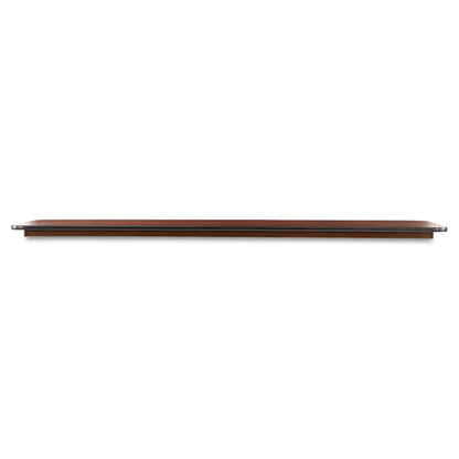 Alera Wood Folding Table, Rectangular, 71.88w x 17.75d x 29.13h, Mahogany
