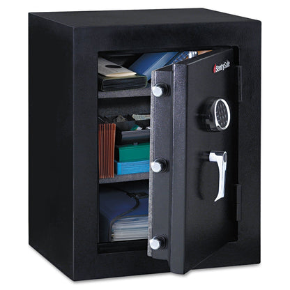 Sentry Executive Fire-Safe, 3.4 cu ft, 21.75w x 19d x 27.75h, Black
