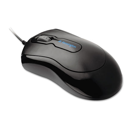 Kensington Mouse-In-A-Box Optical Mouse, USB 2.0, Left/Right Hand Use, Black