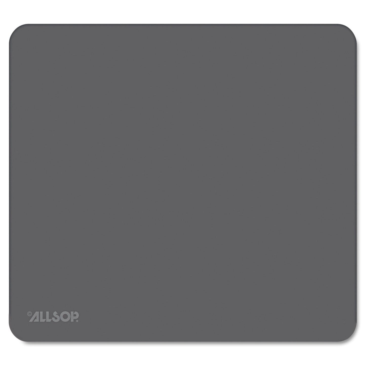 Allsop Accutrack Slimline Mouse Pad, 8.75 x 8, Graphite