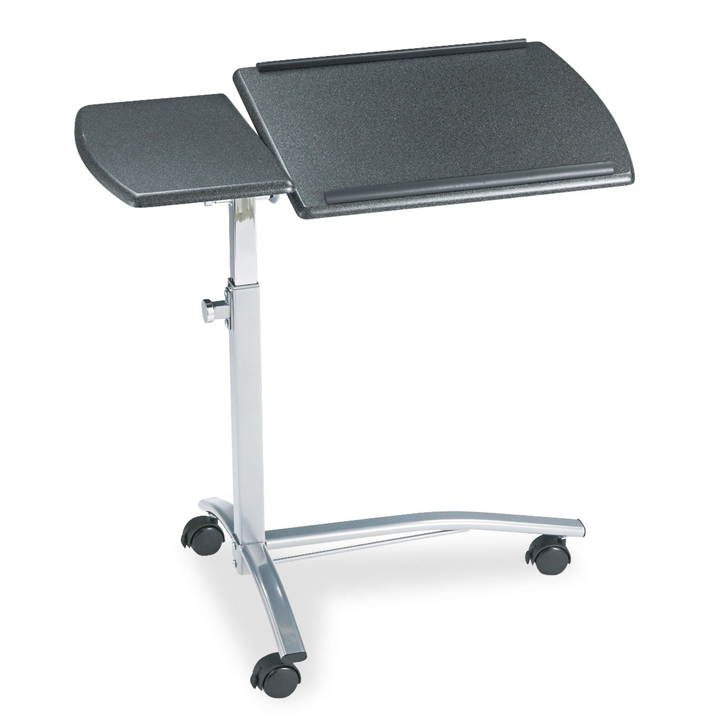 Safco Laptop Computer Caddy, 29.5" x 20" x 27" to 38", Anthracite