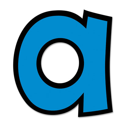 TREND Ready Letters Playful Combo Set, Blue, 4"h, 216/Set
