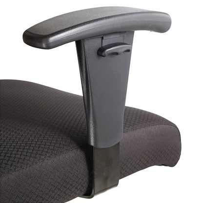 OIF Big/Tall Swivel/Tilt Mid-Back Chair, Supports Up to 450 lb, 19.29" to 23.22" Seat Height, Black