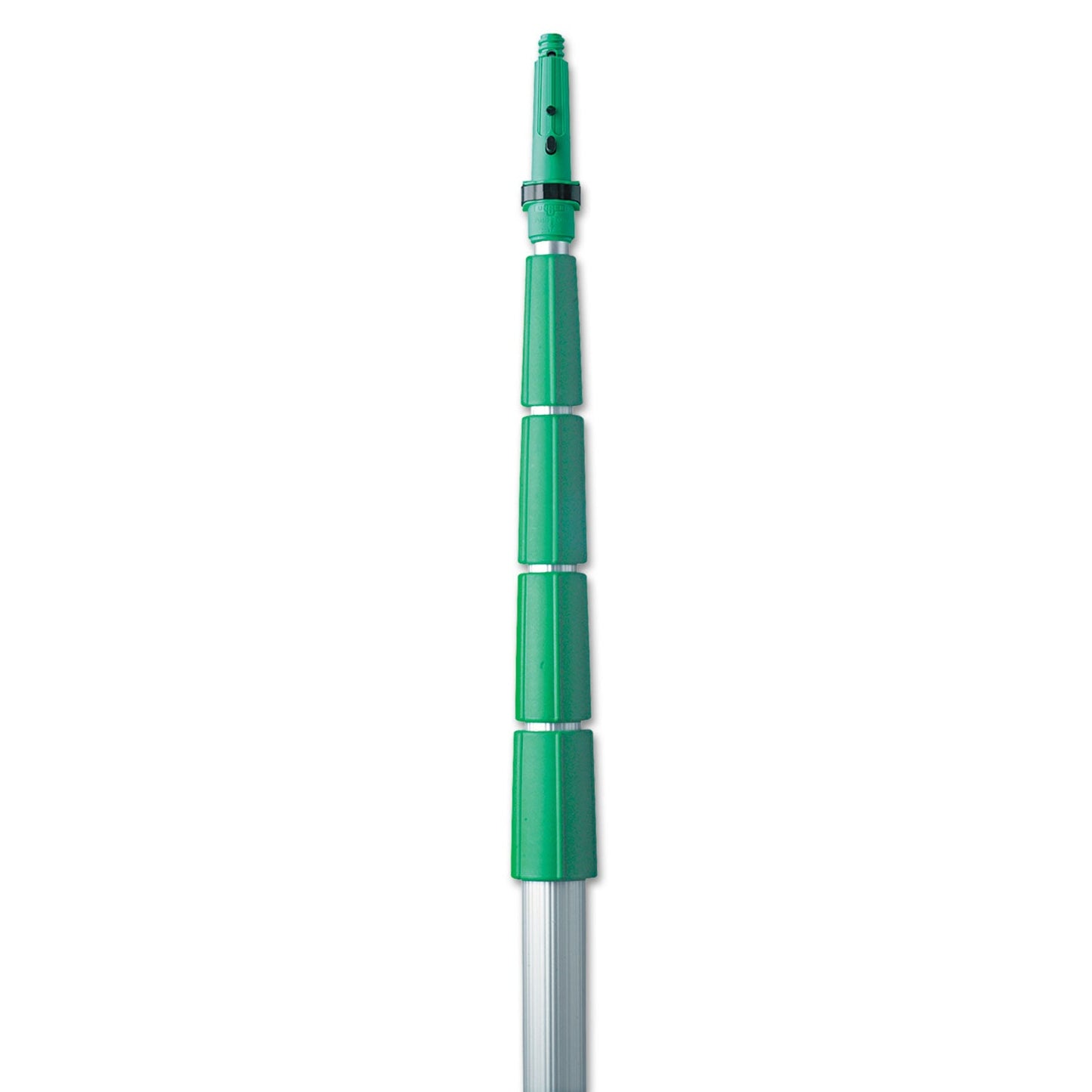 Unger TelePlus Modular Telescopic Extension Pole System, 6 ft to 30 ft, Silver