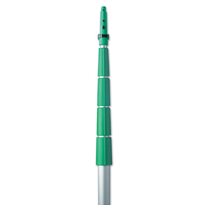 Unger TelePlus Modular Telescopic Extension Pole System, 6 ft to 30 ft, Silver