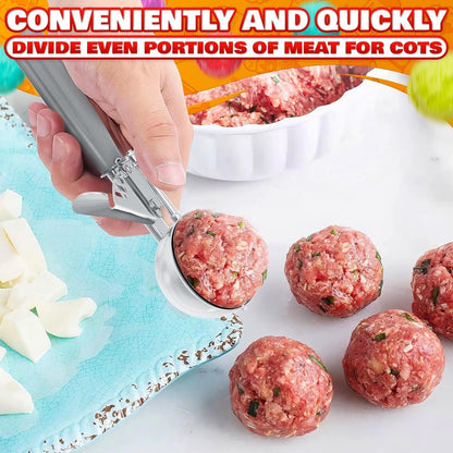 4 oz Ice Cream Scoop with Trigger Release #8 – Stainless Steel Versatile Tool for Baking Cookies and Desserts  Durable Easy to Clean Dishwasher Safe Ergonomic Design for Precise Culinary Portions