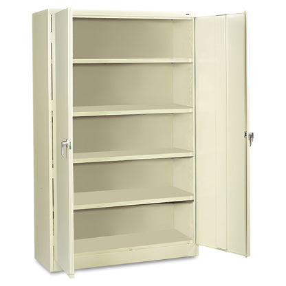 Tennsco Assembled Jumbo Steel Storage Cabinet, 48w x 24d x 78h, Putty