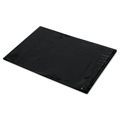 Trinity Plastics Low-Density Can Liners, 60 gal, 22" x 58", Black, 100/Carton