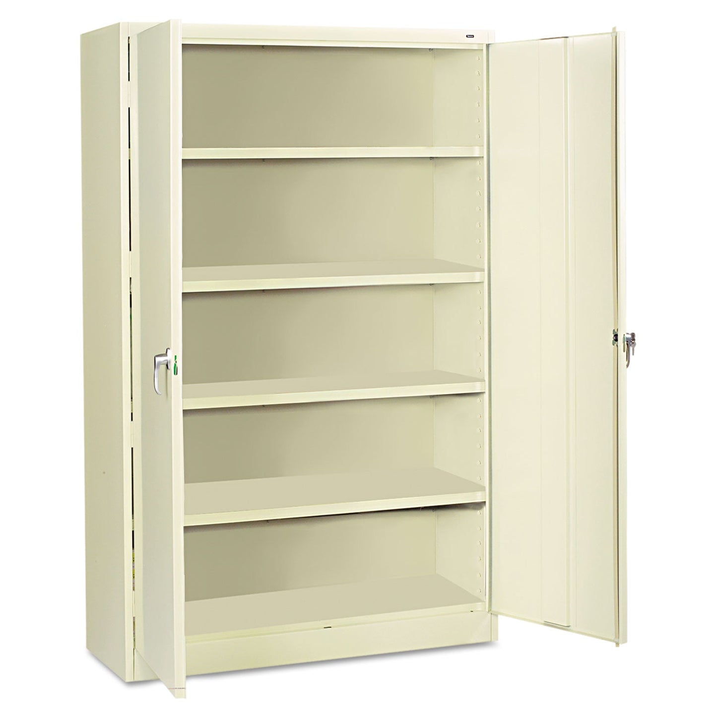 Tennsco Assembled Jumbo Steel Storage Cabinet, 48w x 18d x 78h, Putty