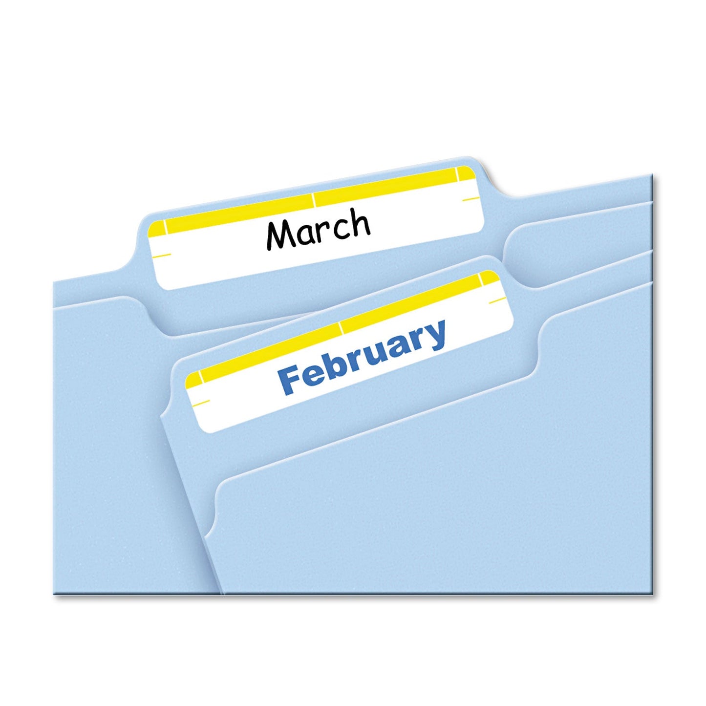 Avery Printable 4" x 6" - Permanent File Folder Labels, 0.69 x 3.44, White, 7/Sheet, 36 Sheets/Pack, (5209)