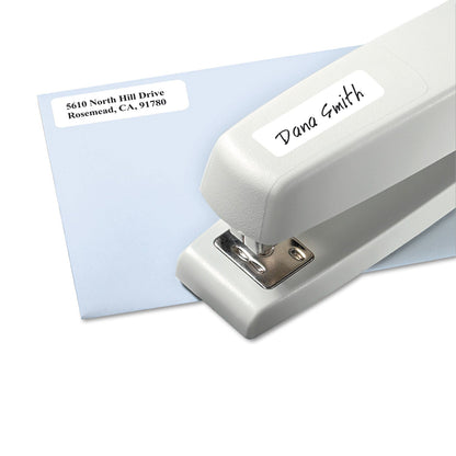 Avery Removable Multi-Use Labels, Inkjet/Laser Printers, 0.5 x 1.75, White, 20/Sheet, 42 Sheets/Pack, (5422)