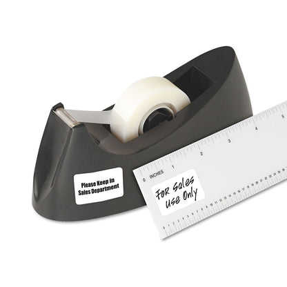 Avery Removable Multi-Use Labels, Inkjet/Laser Printers, 1 x 1.5, White, 10/Sheet, 50 Sheets/Pack, (5434)