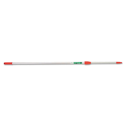 Unger Ergo Tele Pole, 8 ft, Aluminum/Red