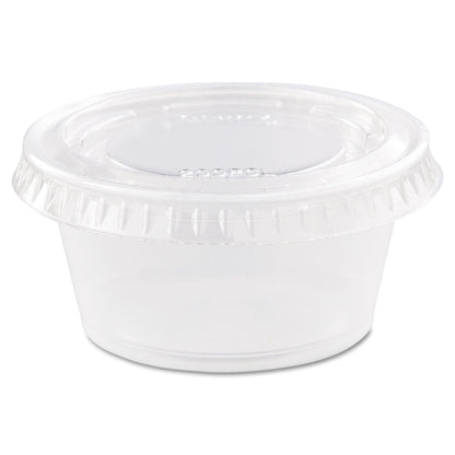 Dart Conex Complements Portion/Medicine Cups, 2 oz, Clear, 125/Bag, 20 Bags/Carton