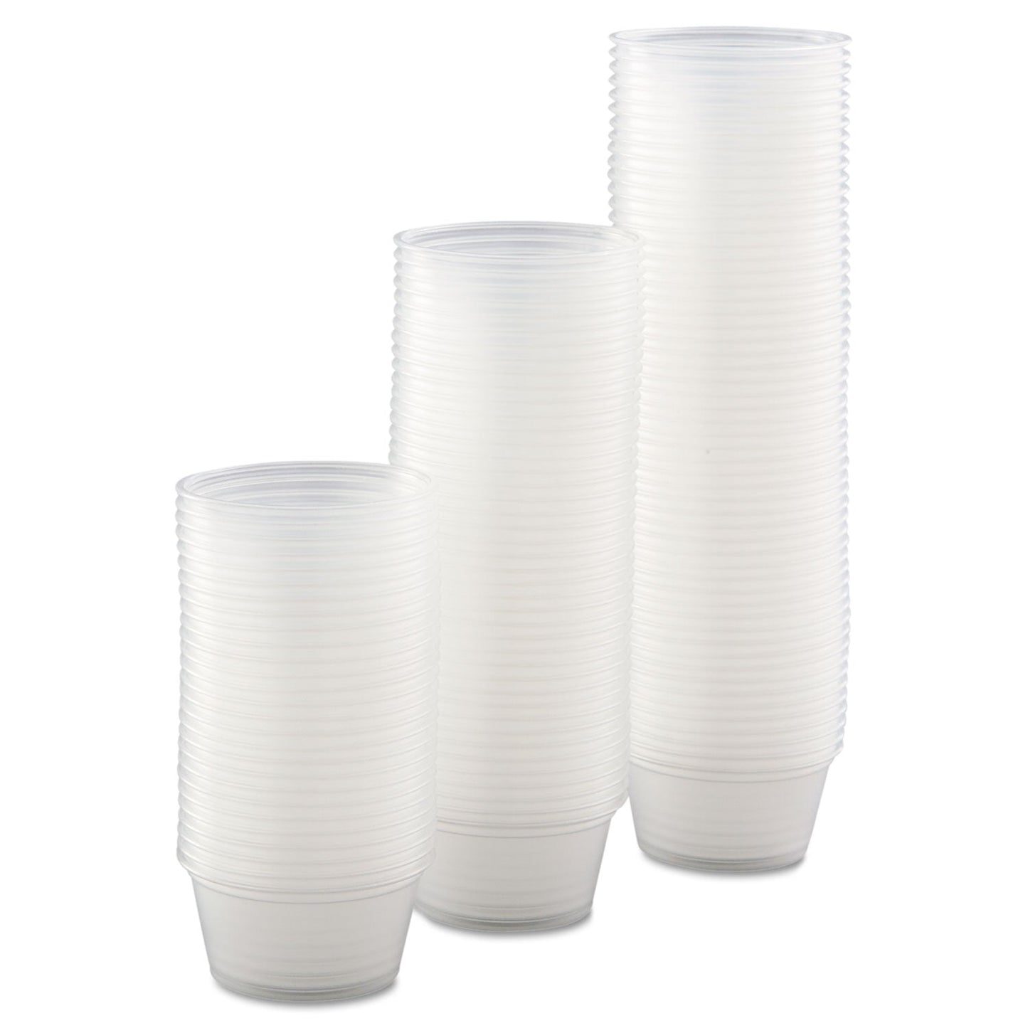 Dart Conex Complements Portion/Medicine Cups, 2 oz, Clear, 125/Bag, 20 Bags/Carton
