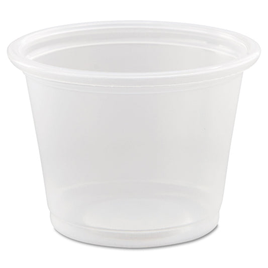 Dart Conex Complements Portion/Medicine Cups, 1 oz, Clear, 125/Bag, 20 Bags/Carton
