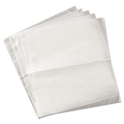Bagcraft QF10 Interfolded Dry Wax Deli Paper, 10 x 10.25, White, 500/Box, 12 Boxes/Carton
