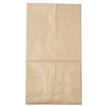 General Grocery Paper Bags, 40 lb Capacity, #25 Squat, 8.25" x 6.13" x 15.88", Kraft, 500 Bags