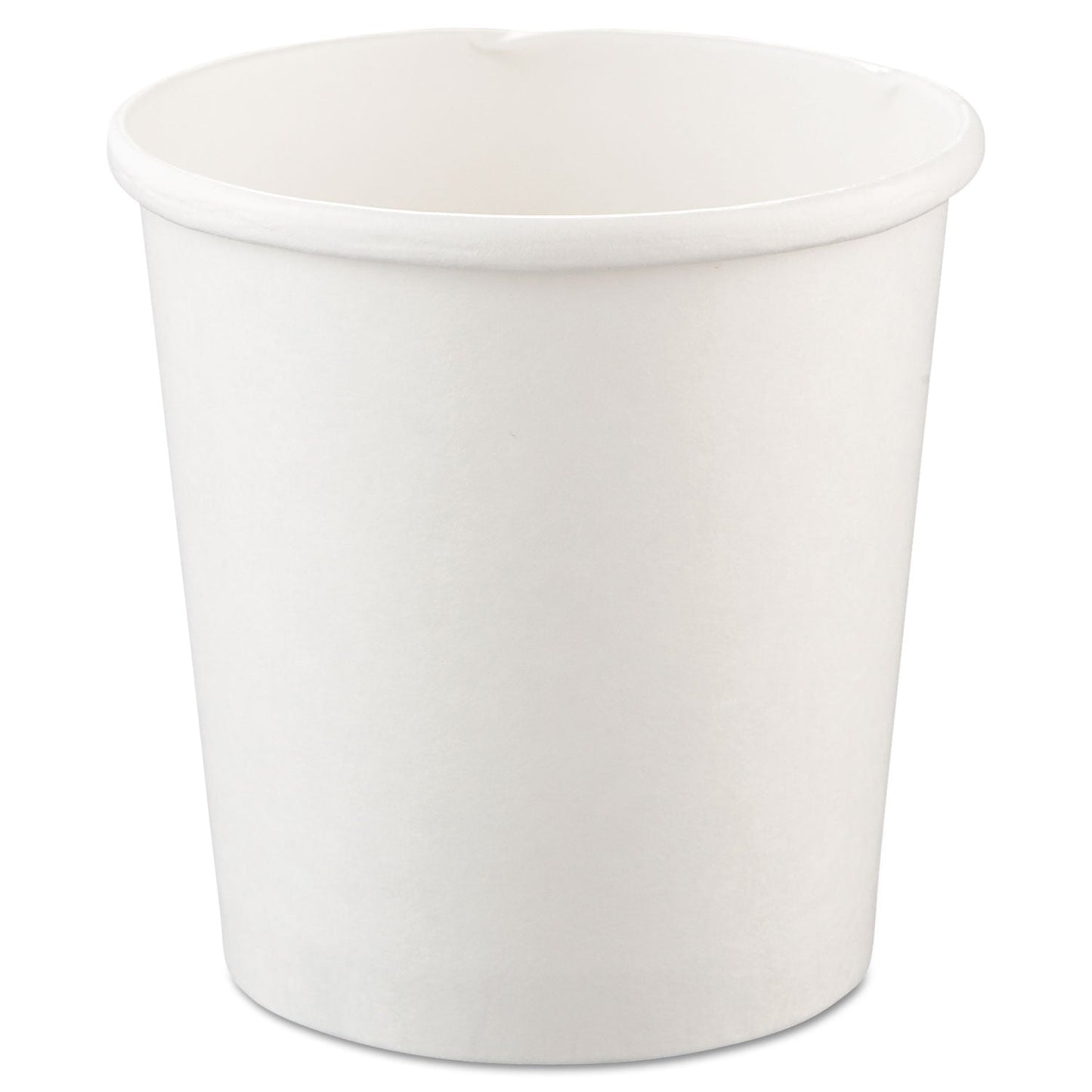 Dart Flexstyle Double Poly Paper Containers, 16 oz, White, Paper, 25/Pack, 20 Packs/Carton