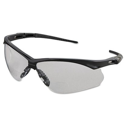 KleenGuard V60 Nemesis Rx Reader Safety Glasses, Black Frame, Clear Lens, +2.5 Diopter Strength