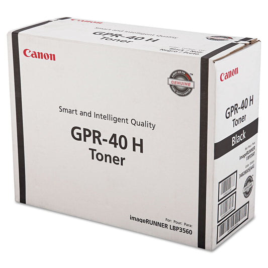 Canon 3482B005AA (GPR-40) Toner, 12,500 Page-Yield, Black
