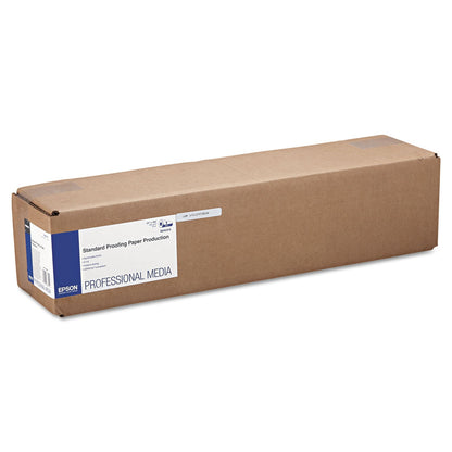 Epson Standard Proofing Paper Production, 9 mil, 24" x 100 ft, Semi-Matte White