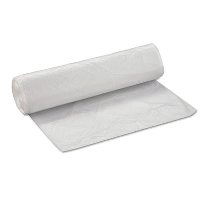 Inteplast Group High-Density Commercial Can Liners Value Pack, 45 gal, 11 microns, 40" x 46", Clear, 250/Carton