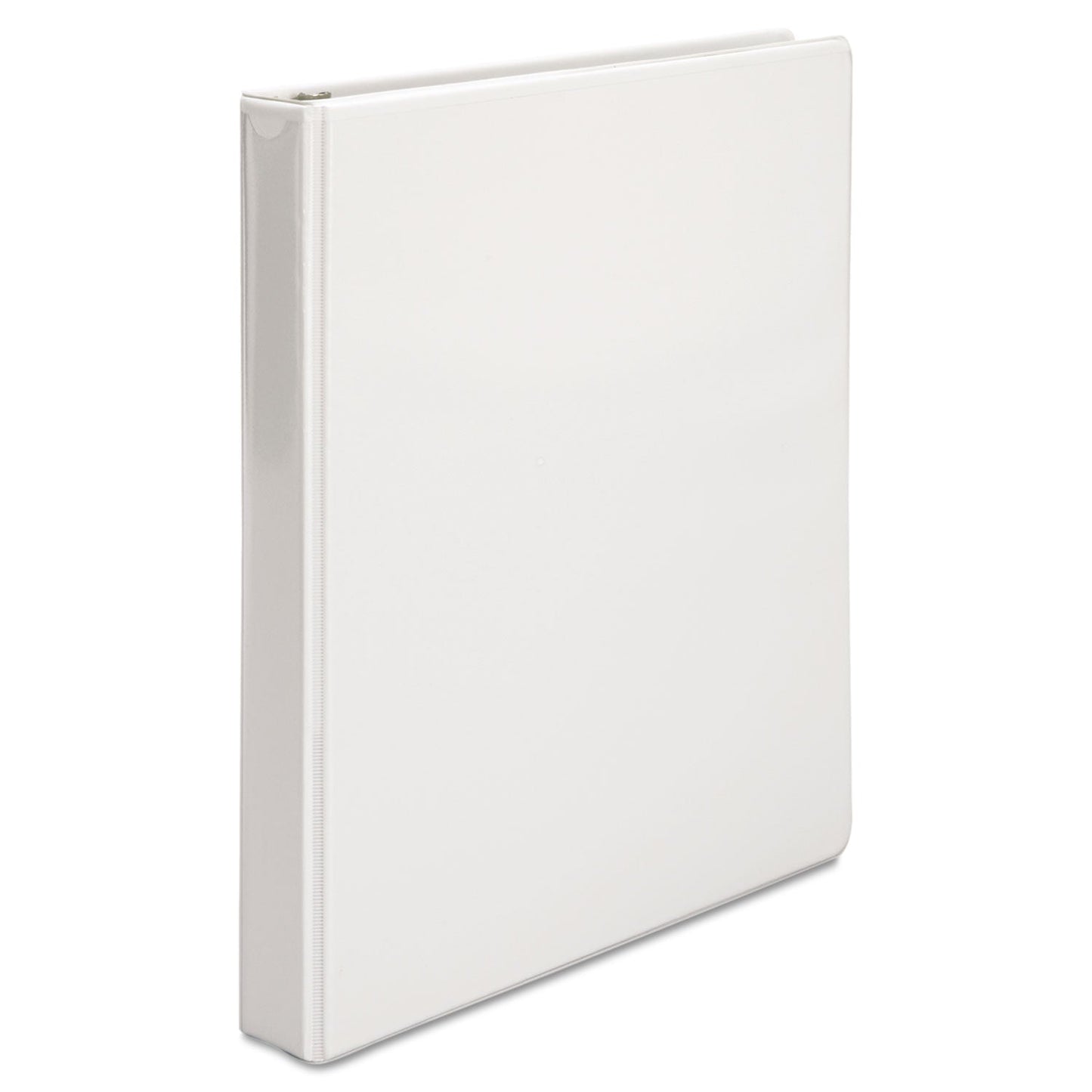 Samsill Speedy Spine Heavy-Duty Time Saving Round Ring View Binder, 3 Rings, 1" Capacity, 11 x 8.5, White